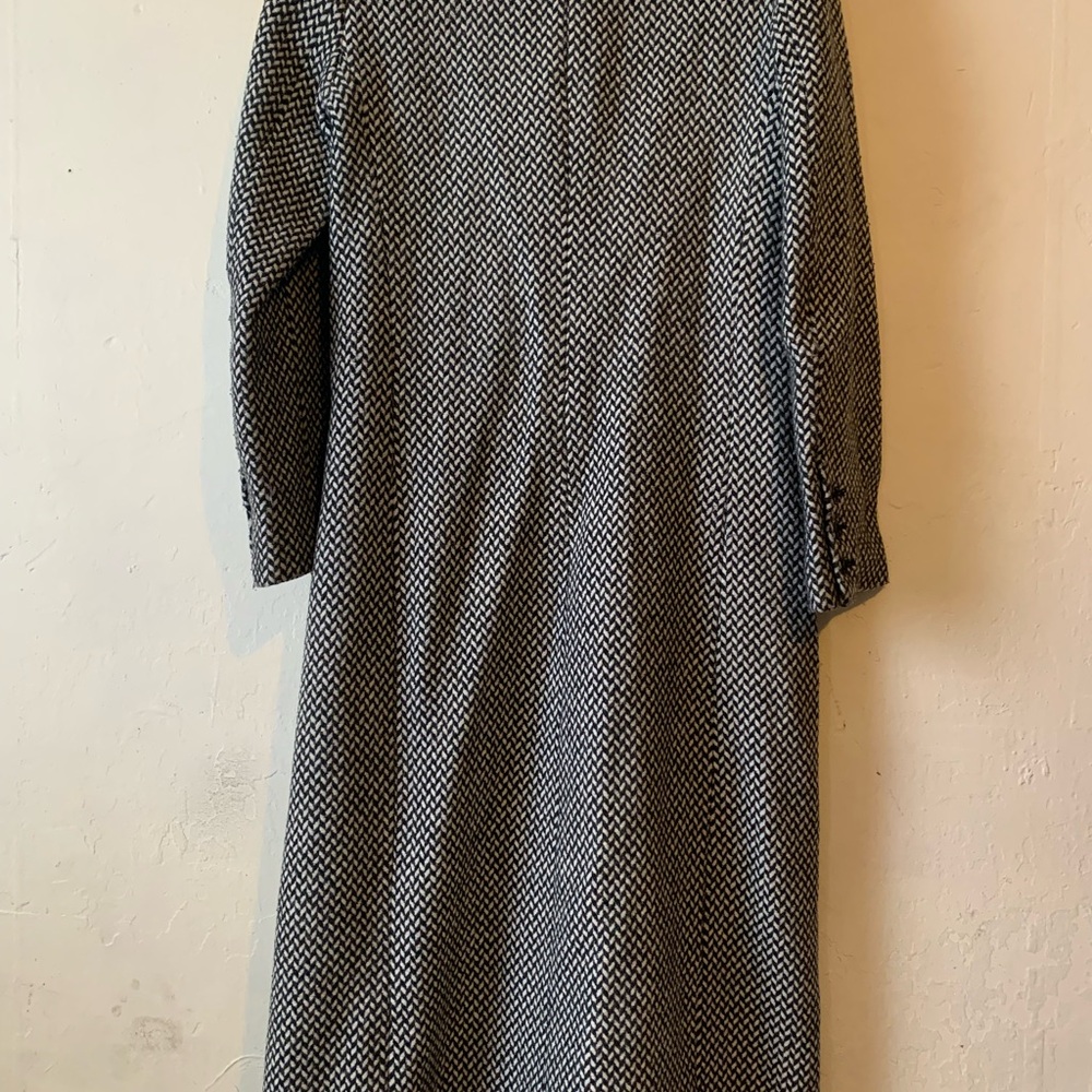 Reformation herringbone double breasted long coat - image 3